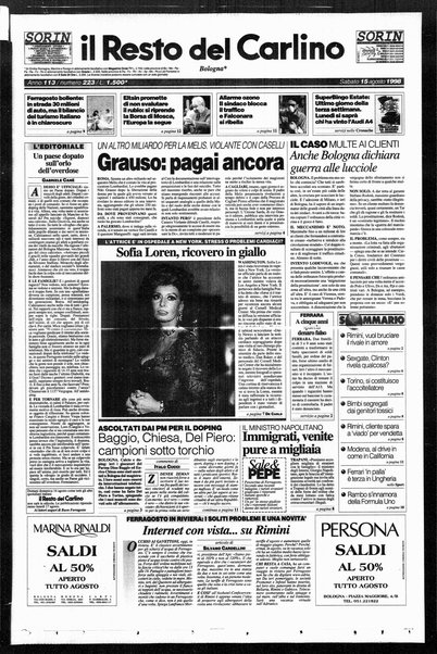 Il Resto del Carlino : giornale dell'Emilia